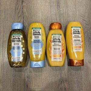 NEW Garnier Whole Blends Honey Water & Treasures shampoo + conditioner bundle